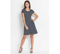 bonprix St Malo Jersey Dress Navy Spot