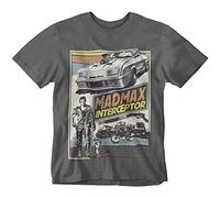 BONPUR Mad MAX Men T-Shirt Movie Film V8 Interceptor Pursuit Car Police Freedom Fighter Bad Color Black Size L
