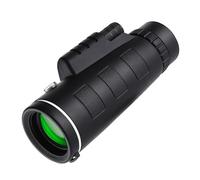 BONPUR Small Monocular Telescope Supports iPhone - High Magnification HD Monocular Mirror Telephoto Lens With Tripod For Astronomical Observation, Watching Theater & Sports Events