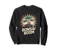 Bonsai Boom Pop Culture Japanese Aesthetic Sweatshirt