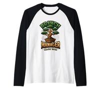 Bonsai Branch Manager Trees Since 1985 Bonsai Happy Birthday Raglan Baseball Tee
