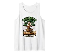 Bonsai Branch Manager Trees Since 1985 Bonsai Happy Birthday Tank Top