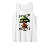 Bonsai Branch Manager Trees Since 1985 Bonsai Happy Birthday Tank Top