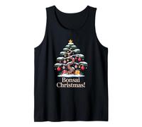 Bonsai Christmas Tree, I Love Celebrating X-mas Tank Top