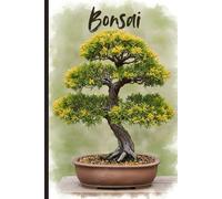 Bonsai Composition Notebook: Aesthetic Japanese Tree Journal with 6x9 Lined Paper and 200 Pages for Writing, Notes and Ideas