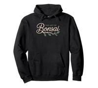 Bonsai Definition Art Growing Miniature Trees Hobbyist Pullover Hoodie
