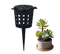 Bonsai Fertilizer Basket, Mesh Plant Feeding Container, 2.17 in Nutrient Slow Release Cup with Lid Design, Ventilated Root Feeding System, Efficient Plant Growth Support Tool, Balcony Garden Use
