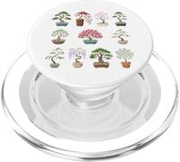 Bonsai Garden Collection Design - 12 Mini Trees PopSockets PopGrip for MagSafe
