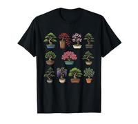 Bonsai Garden Collection Design - 12 Mini Trees T-Shirt