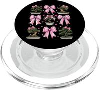 Bonsai Japanese Zen Plant Girl Coquette Bow Pink Mom PopSockets PopGrip for MagSafe
