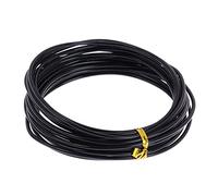 Bonsai Line 1 Roll 5m Bonsai Wire Bendable Reusable Rustproof Flexible Convenient Storage Plant Shape 6 Sizes Bonsai Branch Training Black Aluminum Wire