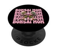 Bonsai Mom Mama Tree Japanese Zen Mother's Day Coquette Bow PopSockets Adhesive PopGrip