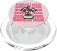 Bonsai Mom Mama Tree Japanese Zen Mother's Day Coquette Bow PopSockets PopGrip for MagSafe