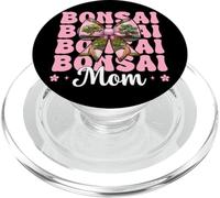 Bonsai Mom Mama Tree Japanese Zen Mother's Day Coquette Bow PopSockets PopGrip for MagSafe