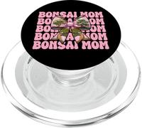 Bonsai Mom Mama Tree Japanese Zen Mother's Day Coquette Bow PopSockets PopGrip for MagSafe