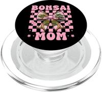 Bonsai Mom Mama Tree Japanese Zen Mother's Day Coquette Bow PopSockets PopGrip for MagSafe