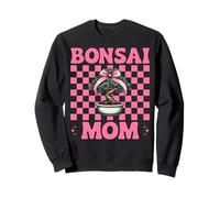Bonsai Mom Mama Tree Japanese Zen Mother's Day Coquette Bow Sweatshirt