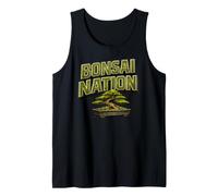 Bonsai Nation Tree Grower Gardening Zen Shirt Tank Top