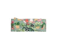 Bonsai plant Baby Headband with Cute Bow, Soft Polyester Knot Turban for Infants, Stretchy and Stylish