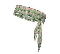 Bonsai Plant Double-Sided Sports Headband, Unisex Headband for Playing Ball, Fitness and Outdoor Activities