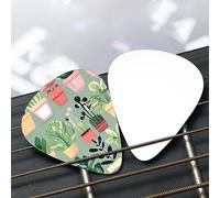 Bonsai plant Patterned guitar pick set - (thin/medium/thick), widely compatible with all kinds of stringed instruments,