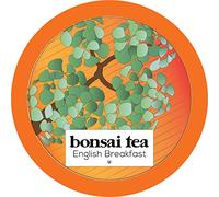 Bonsai Tea Co. English Breakfast, Compatible with K Cup Brewers Including 2.0, 100 Count