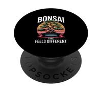 Bonsai Time Feels Different Zen PopSockets Adhesive PopGrip