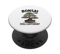 Bonsai Time Feels Different Zen PopSockets Adhesive PopGrip