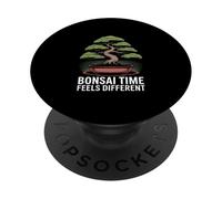 Bonsai Time Feels Different Zen PopSockets Adhesive PopGrip