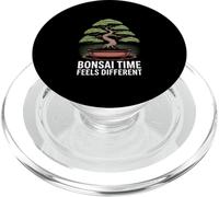Bonsai Time Feels Different Zen PopSockets PopGrip for MagSafe