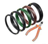 Bonsai Training Wire Set 6 Rolls Aluminum Soft