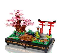 Bonsai Tree Building Set, Mini Cherry Blossom Tree Building Set, Japanese Sakura Bonsai Bricks Model for Desk Home Decor, Gift Idea for Adults and Nature Lovers, 1286 PCS
