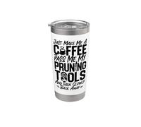 Bonsai Tree Coffee Just Make Me A Coffee Pass Me My Pruning Stainless Steel Insulated Tumbler