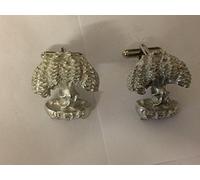 Bonsai Tree GT150 Pair of Cufflinks Made From Fine English Modern Pewter POSTED BY US GIFTS FOR ALL 2016 FROM DERBYSHIRE UK