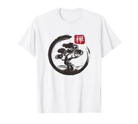 Bonsai Tree in Japanese Zen Buddhist Spiritual Nature T-Shirt