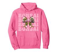 Bonsai Tree Japanese Zen Girl Mom Pink Coquette Bow Pullover Hoodie
