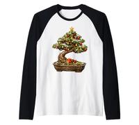 Bonsai Tree Japanese Zen Japan Lover Star Presents Raglan Baseball Tee
