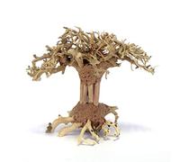 Bonsai Tree Pagoda Aquarium Fish Tank AquaScape Hand Picked & Hand Carved (Small 10cm)