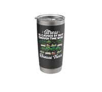Bonsai Tree Stress is Caused By Not Enough Time with Bonsai Stainless Steel Insulated Tumbler