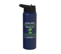 Bonsai Trees The Plant Version - Bonsai Tree Stainless Steel Insulated Water Bottle