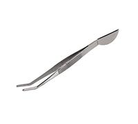 Bonsai Tweezers Stainless Steel Gardening Tweezers Plant Tweezer Long Handled Gardening Bonsai Tool Long Tweezers for Plants, Gardening, Succulents (Bent)