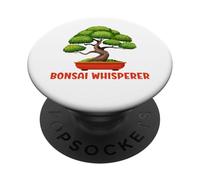 Bonsai Whisperer Penjing Penzai Bonsai PopSockets Adhesive PopGrip