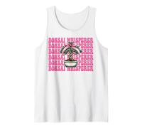 Bonsai Whisperer Tree Japanese Zen Girl Mom Coquette Bow Tank Top