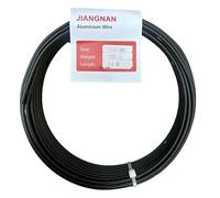 Bonsai2u Bonsai Tree Anodized Aluminium 3.0mm Professional Bonsai Training Wire 250g Large Roll (14 Metres) - Choose Your Size - (3.0mm, Dark Brown/Black)