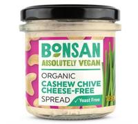 Bonsan Bonsan Cashew Chive Cheese-Free Spread Organic Vegan 135g