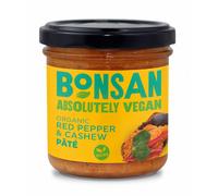 Bonsan Cashew & Bell Pepper Vegan Pate - 130g