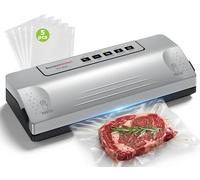 Bonsenkitchen Vacuum Sealer Machine, 30cm Longer Seal, Compact Design