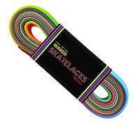 Bont Skates Waxed Laces - 6mm & 8mm - 47" 71" 79" 96" 108" - Rainbow Hunt (8mm Wide / 59 inch / 150cm)