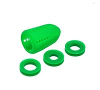 Bontand 4pcs/set Water Smoking Pipe Silicone Silencer Muffler Water Smoking Pipe Hookah Shisha Accessories Random Color