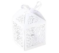 Bontannd 10pc Cross Candy Boxes Gift Box for Shower Baptism Birthday First Communion Christening Party Favor Bag